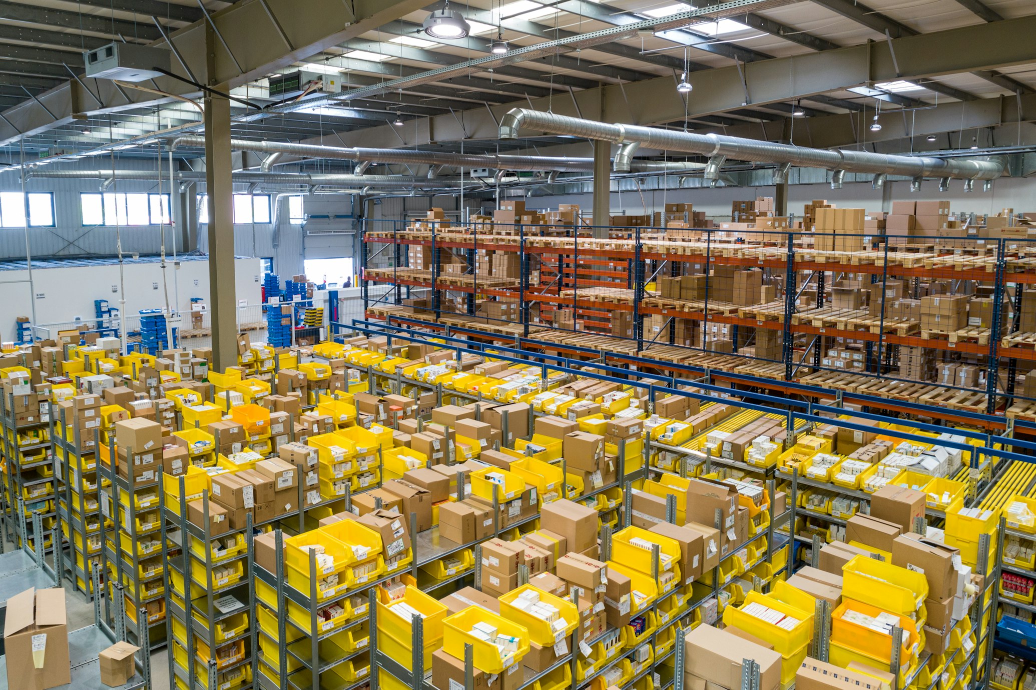 Warehouse and supply chain